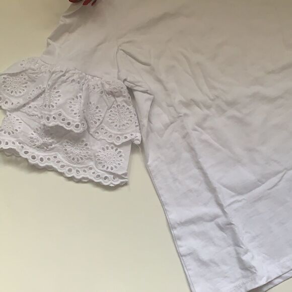 𝅺💥STELLA Tweed Top With Crochet Ruffle Sleeves💥 - Picture 8 of 13